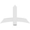 Ekena Millwork Bellingham Architectural Grade PVC Gable Bracket, 48"W x 30"H x 4"D x 6"F, 15/12 Pitch GBP048X30X0406BEL00 - alternate 5